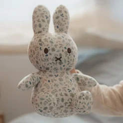 Little Dutch miffy cuddle all-over print 20 cm - Blue - Lucky Leaves Best