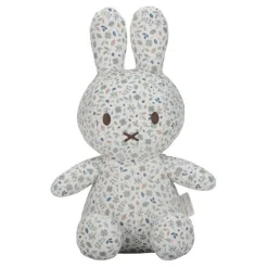 Little Dutch miffy cuddle all-over print 30 cm - Blue - Lucky Leaves Sale