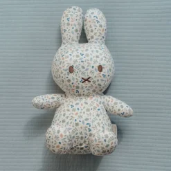 Little Dutch miffy cuddle all-over print 30 cm - Blue - Lucky Leaves Sale