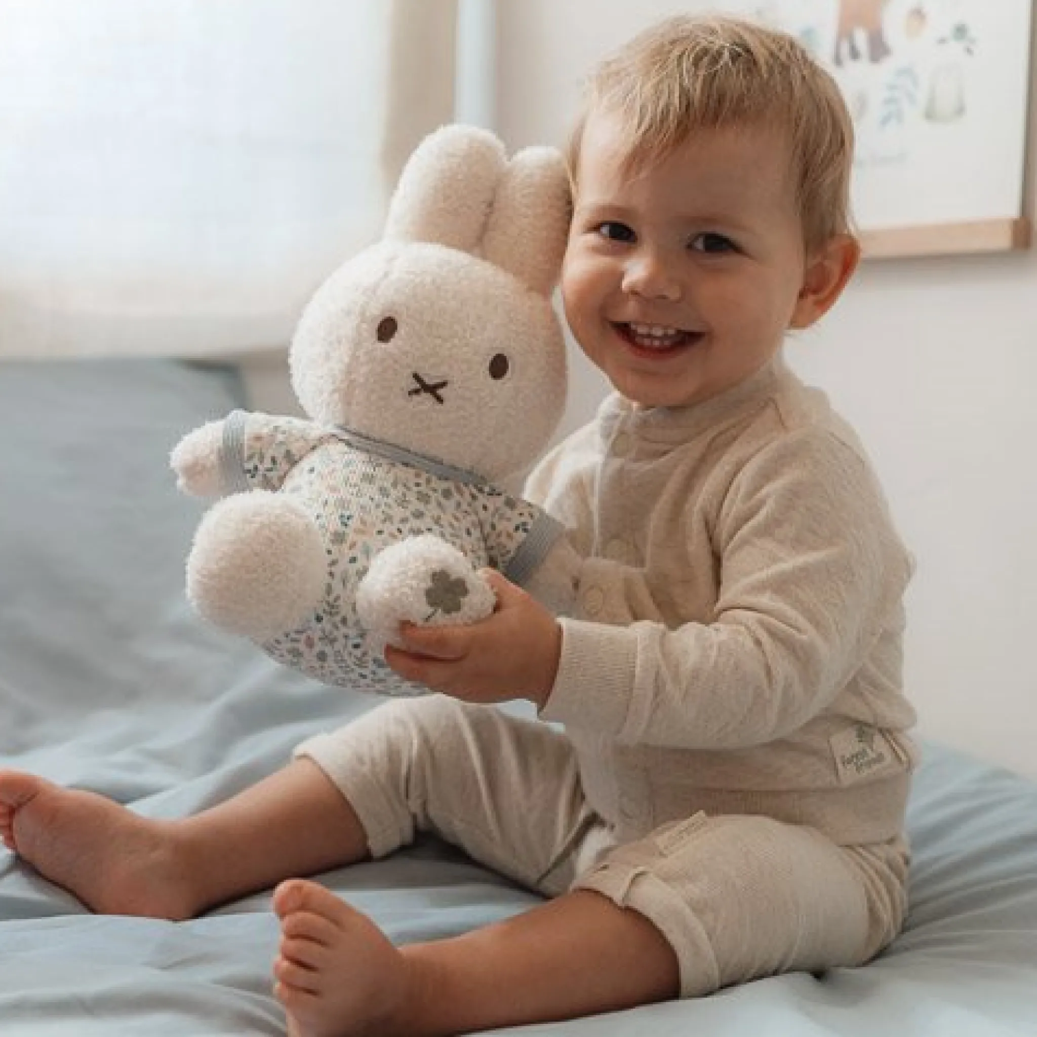 Little Dutch miffy cuddle 30 cm - Blue - Lucky Leaves Hot