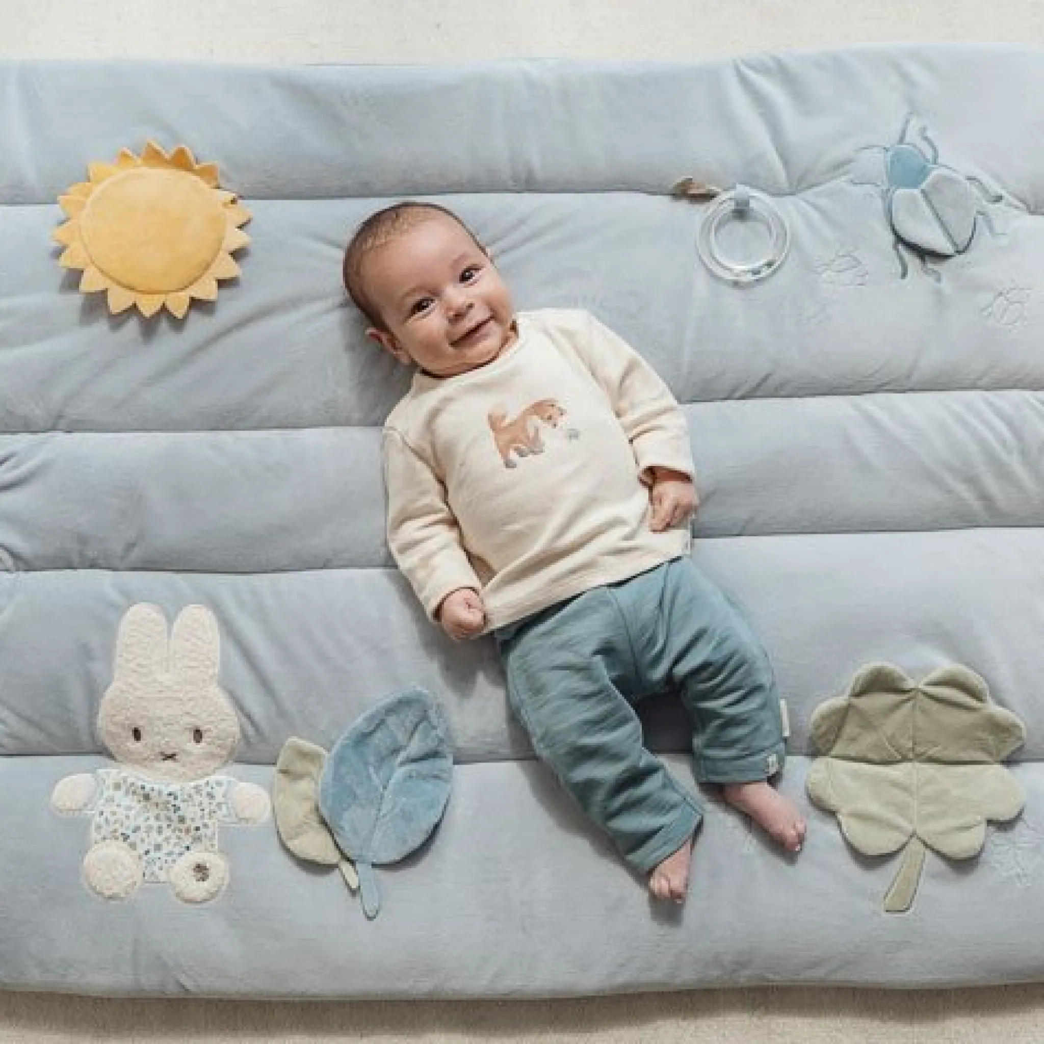 Little Dutch miffy play mat - Blue - Lucky Leaves Clearance