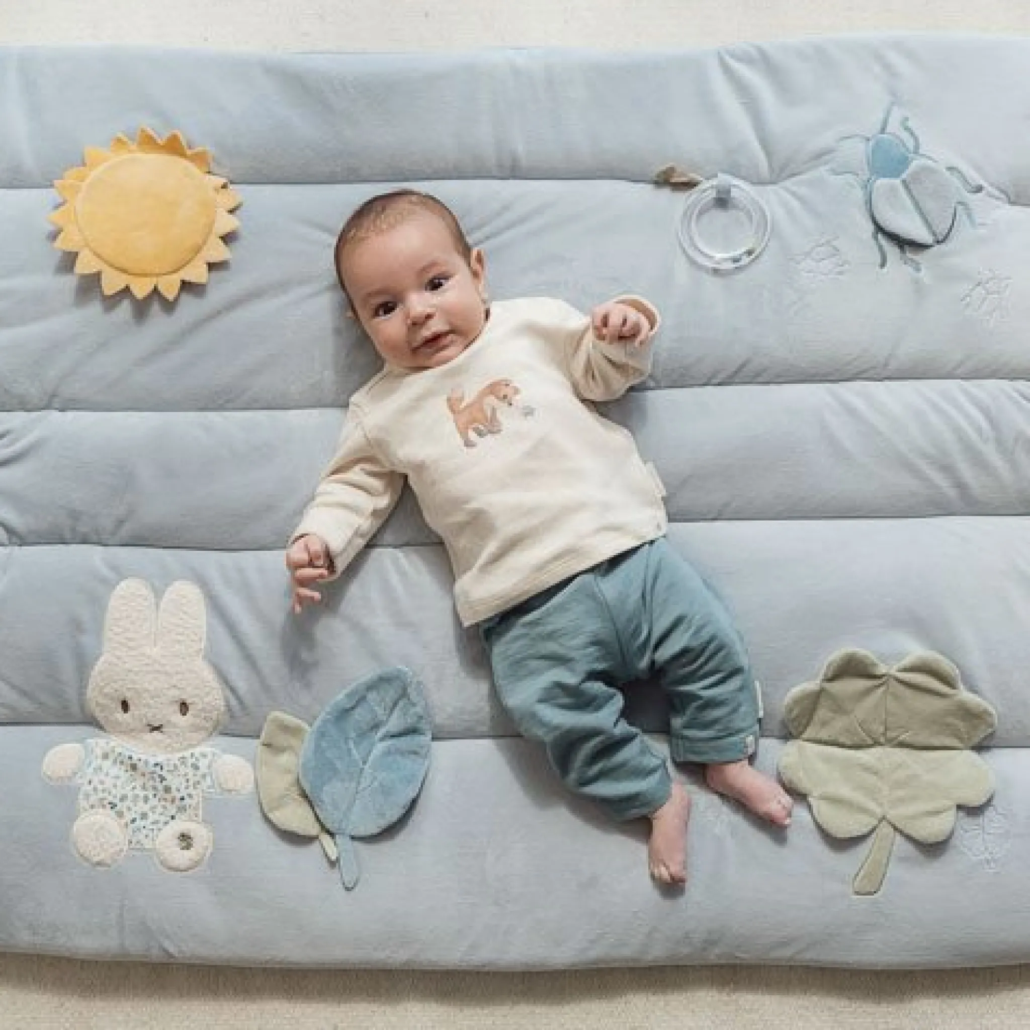 Little Dutch miffy play mat - Blue - Lucky Leaves Clearance