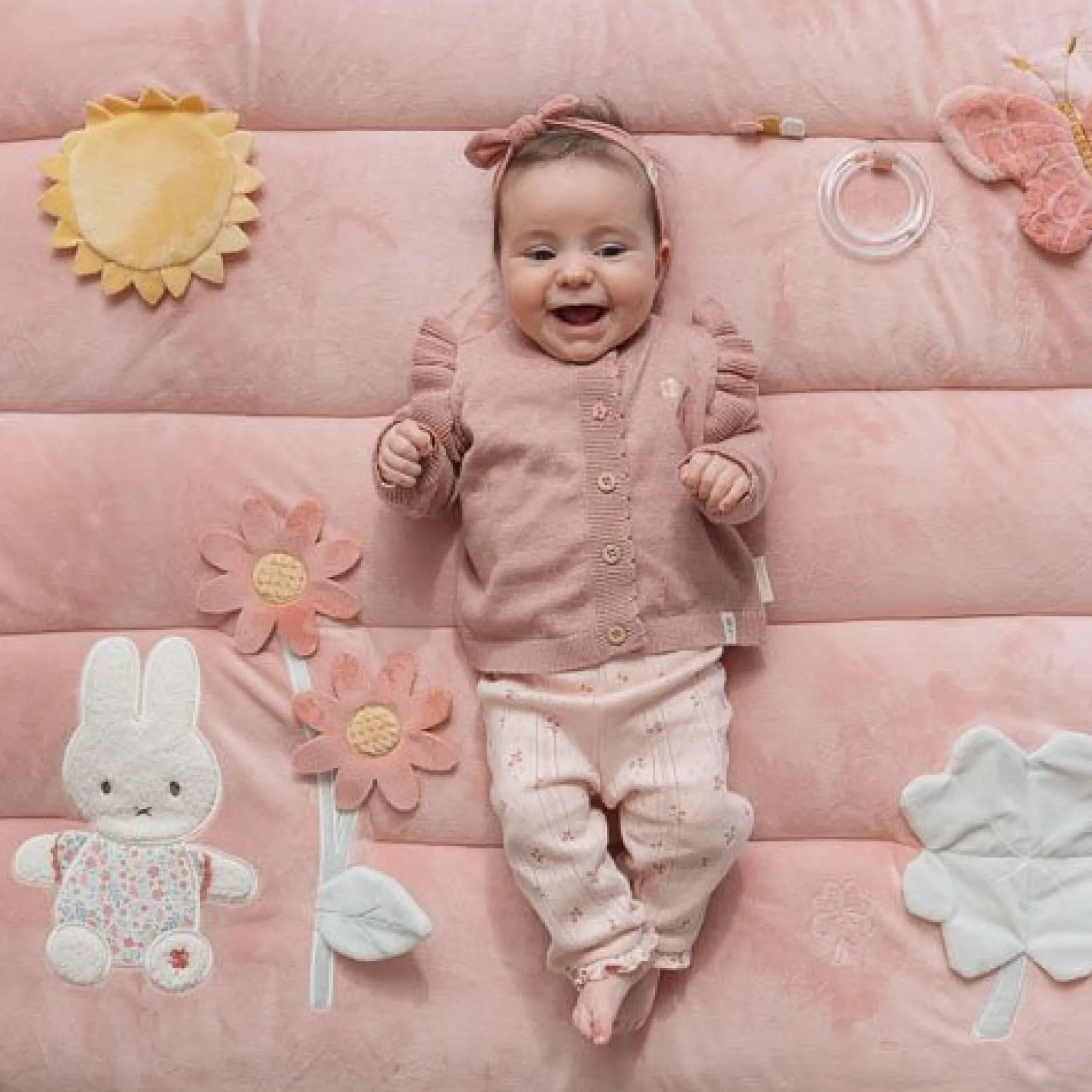 Little Dutch miffy play mat - Pink - Lucky Blossom New