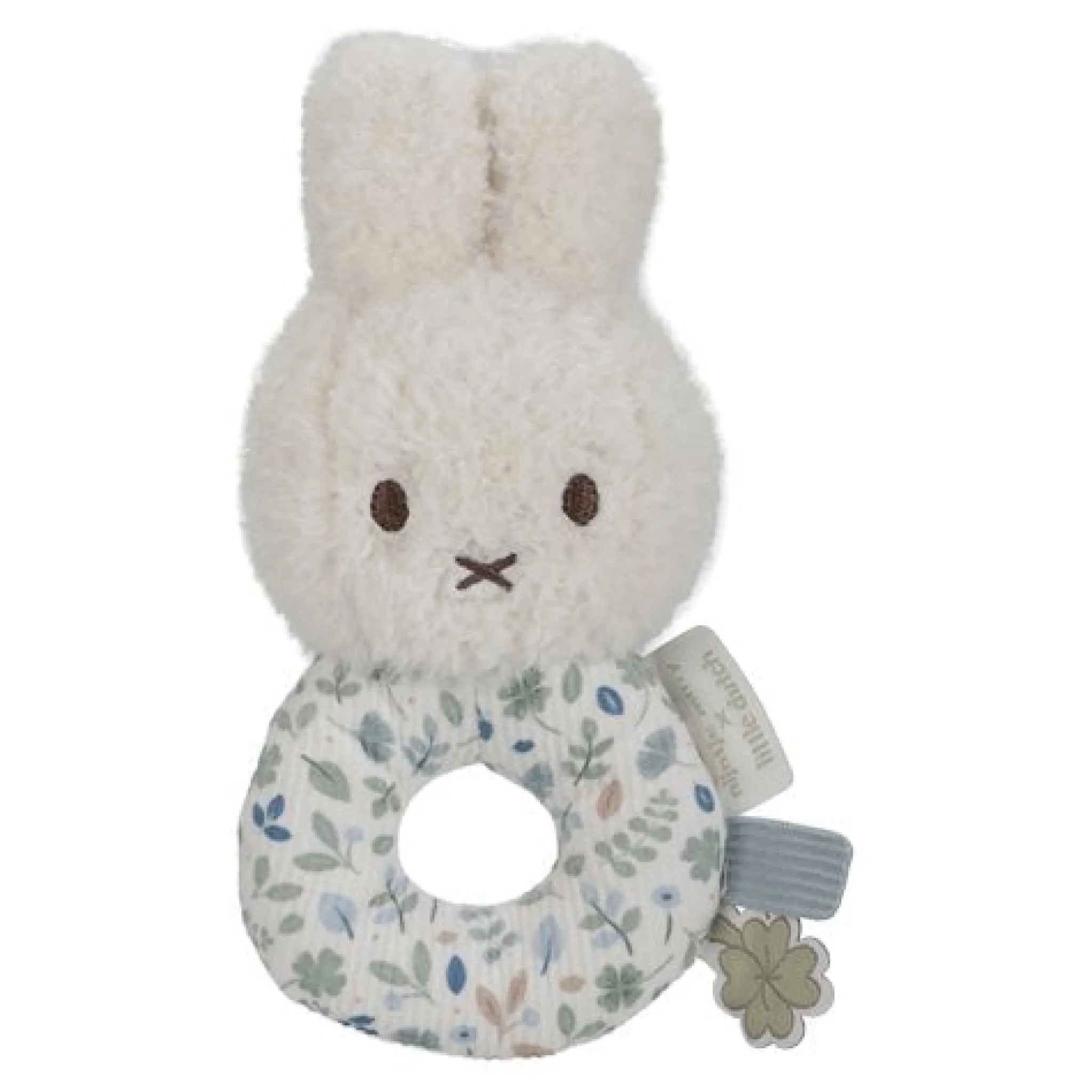 Little Dutch miffy rattle - Blue - Lucky Leaves