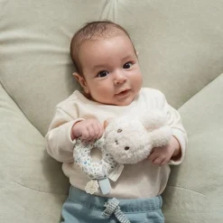 Little Dutch miffy rattle - Blue - Lucky Leaves
