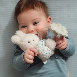 Little Dutch miffy ring rattle - Blue - Lucky Leaves Outlet
