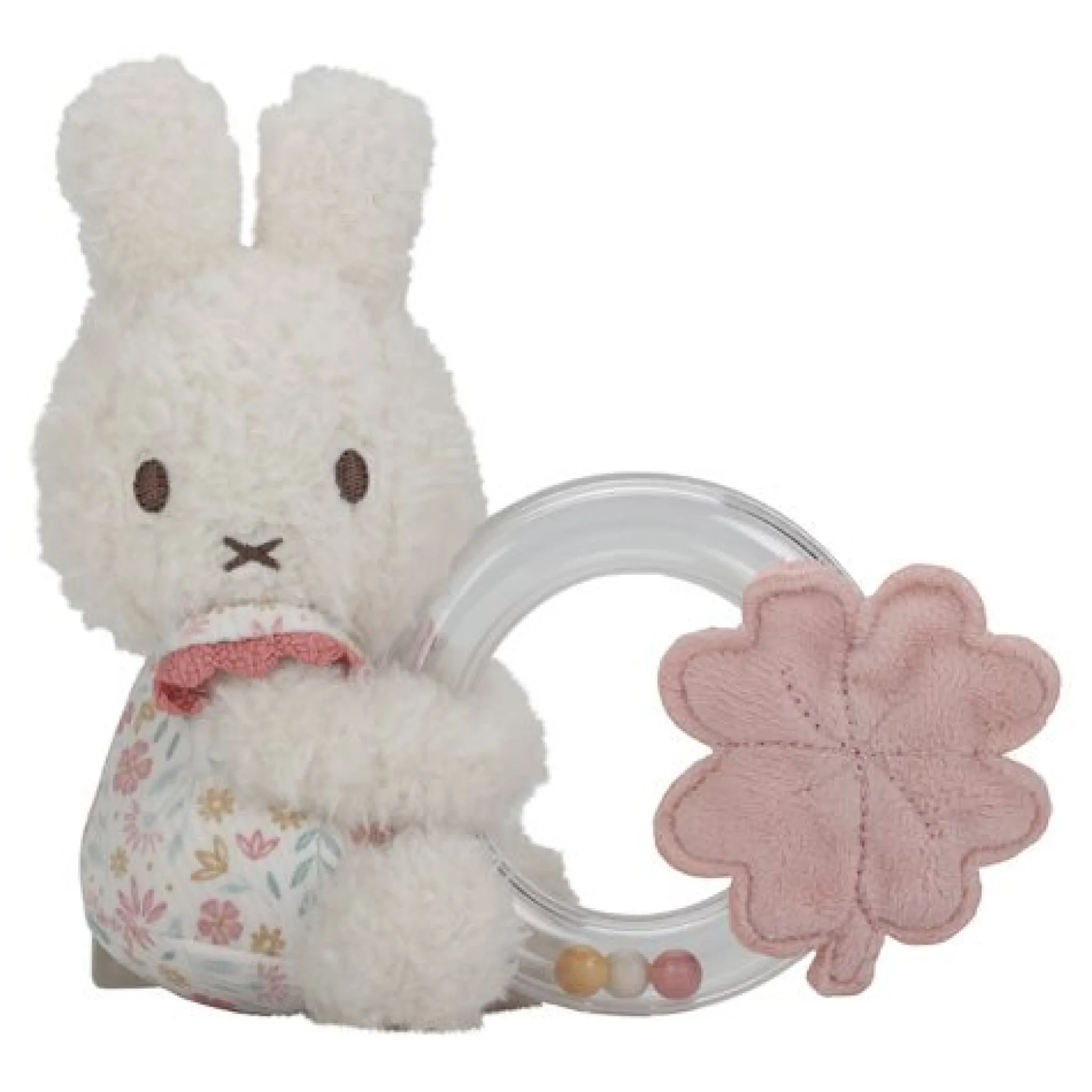Little Dutch miffy ring rattle - Pink - Lucky Blossom Outlet