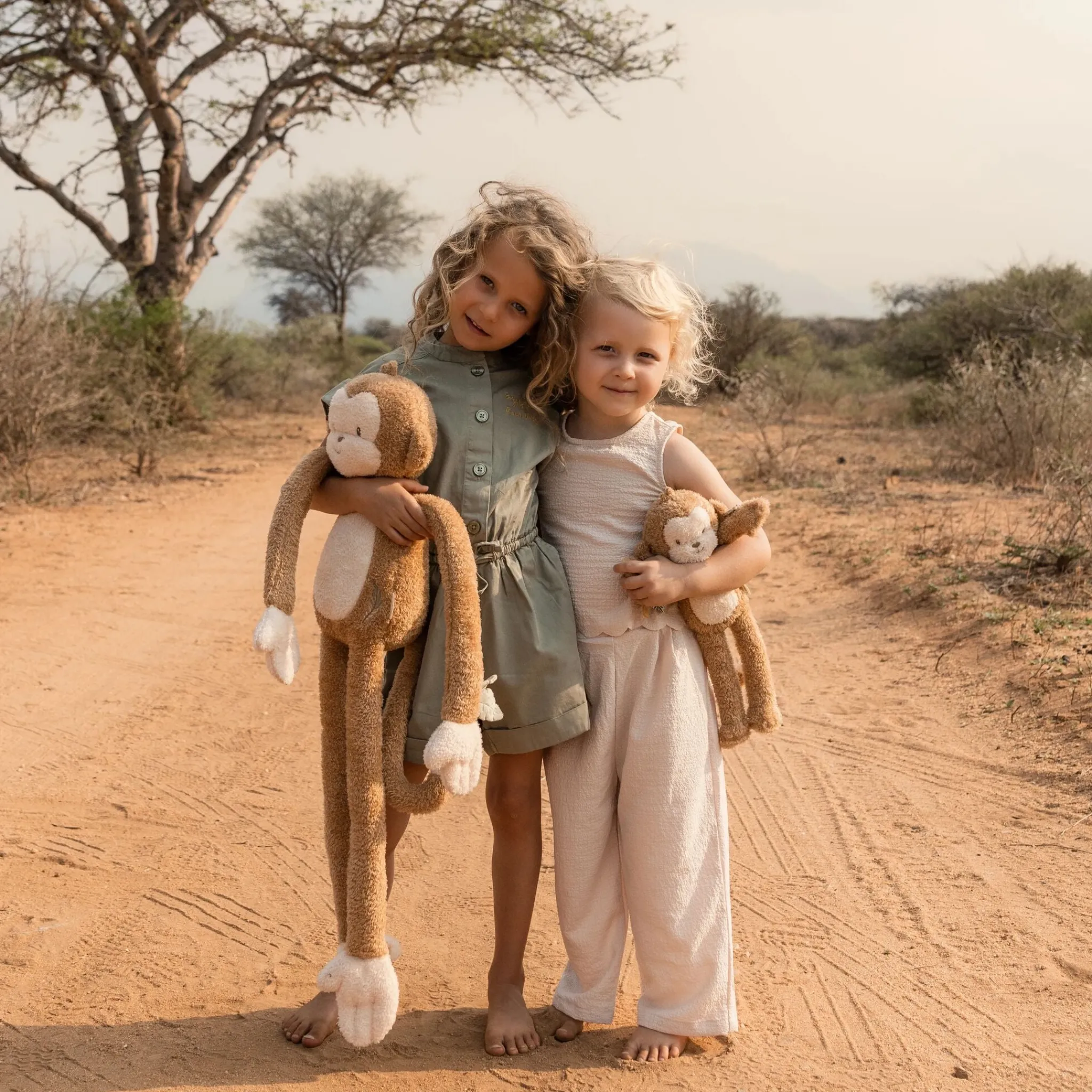 Little Dutch Monkey Cuddle - Safari Friends