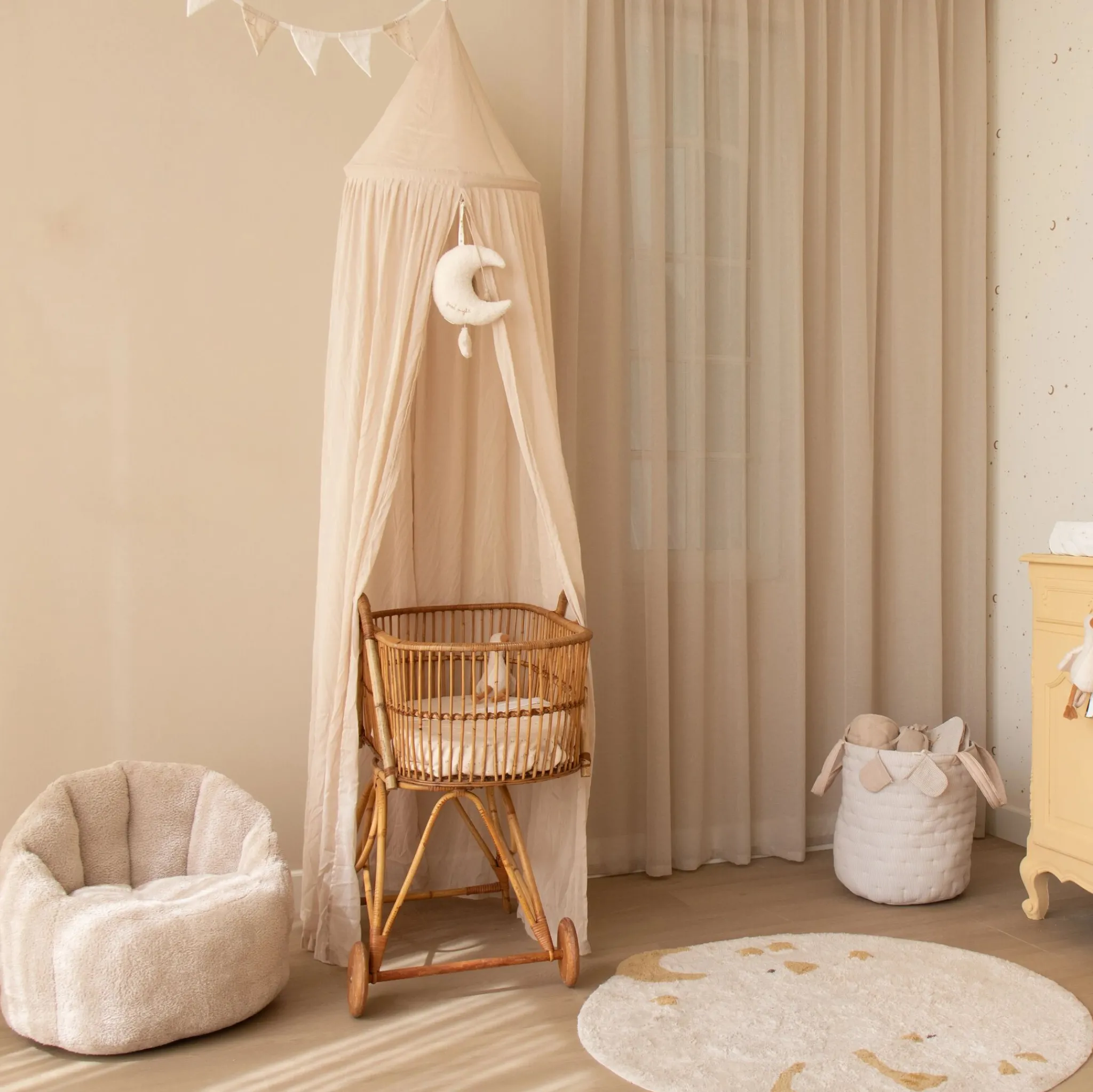 Little Dutch Mosquito net - Beige - Essentials Online