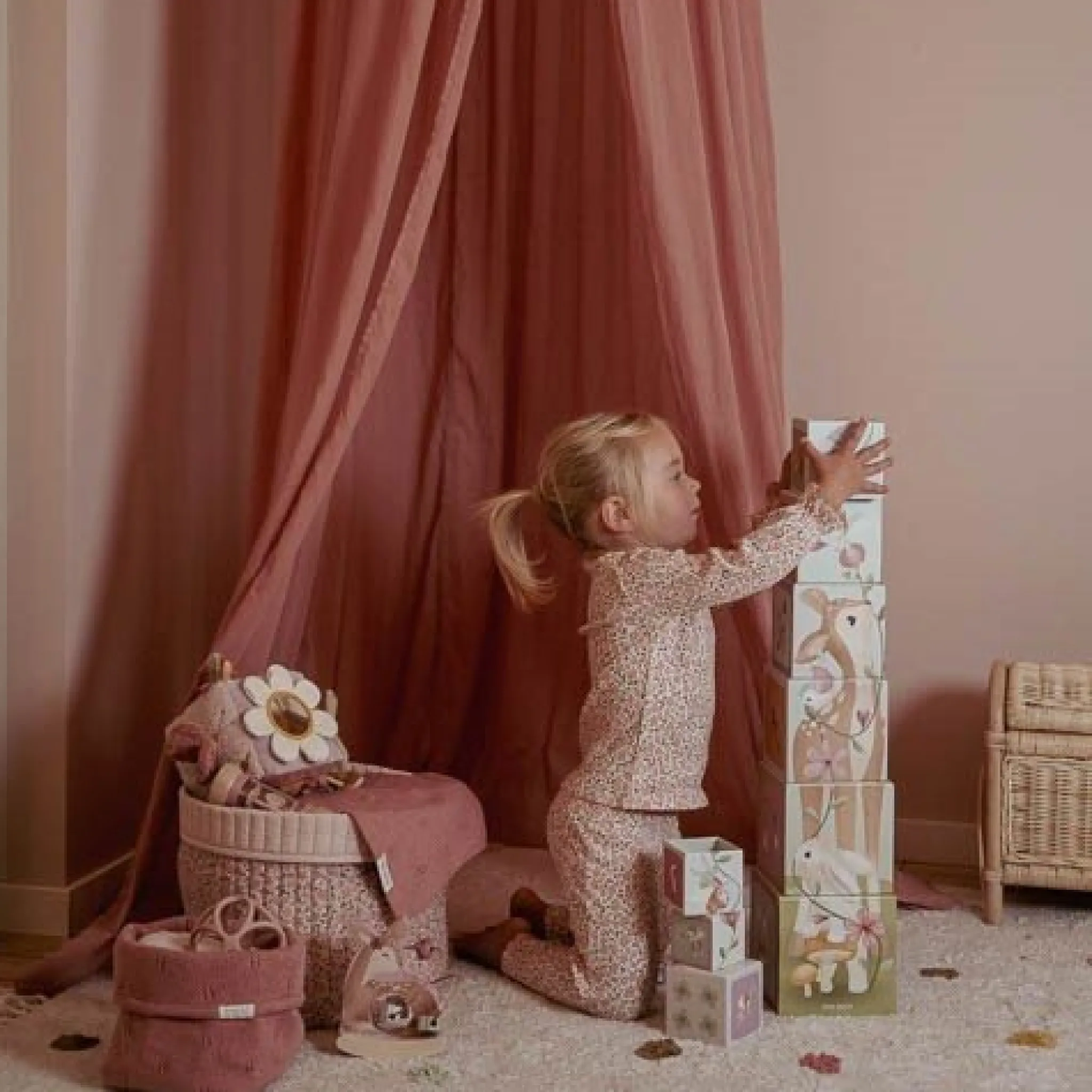 Little Dutch Mosquito net - Pink - Essentials Discount