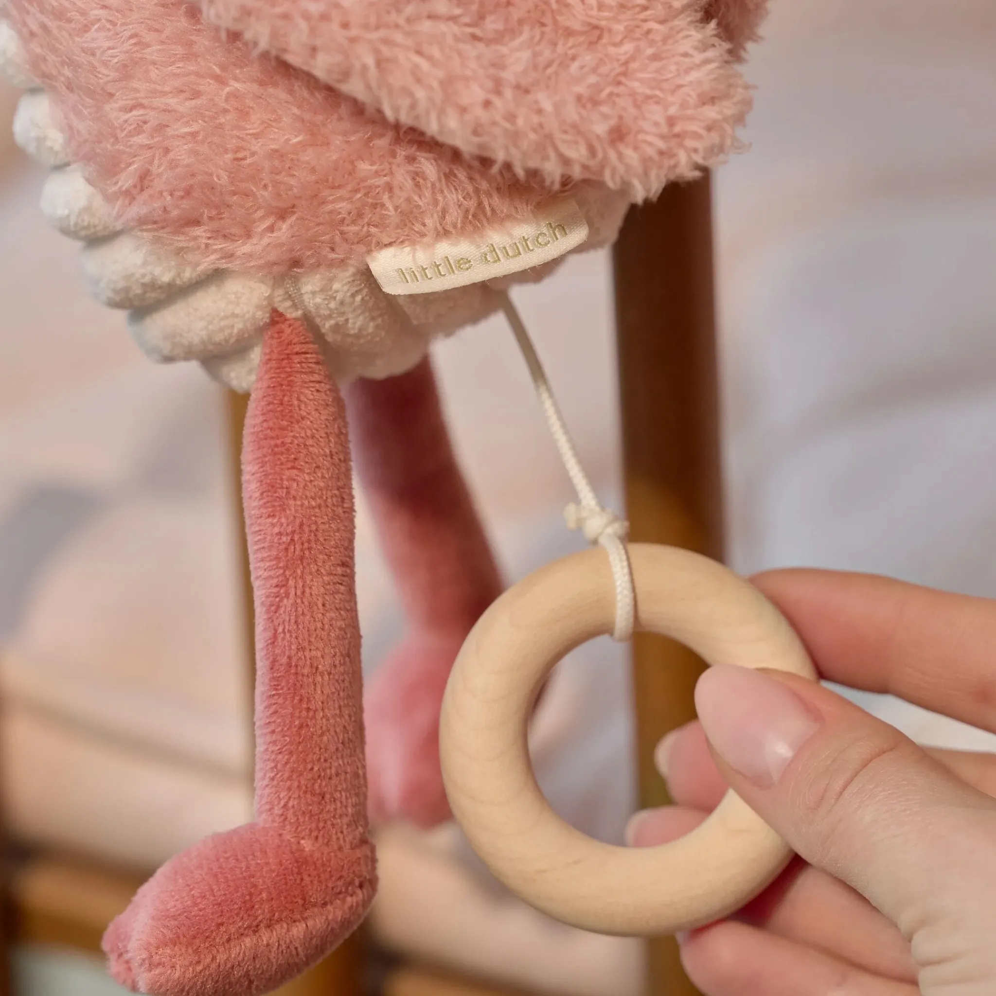 Little Dutch Music box Flamingo - Pink Clearance