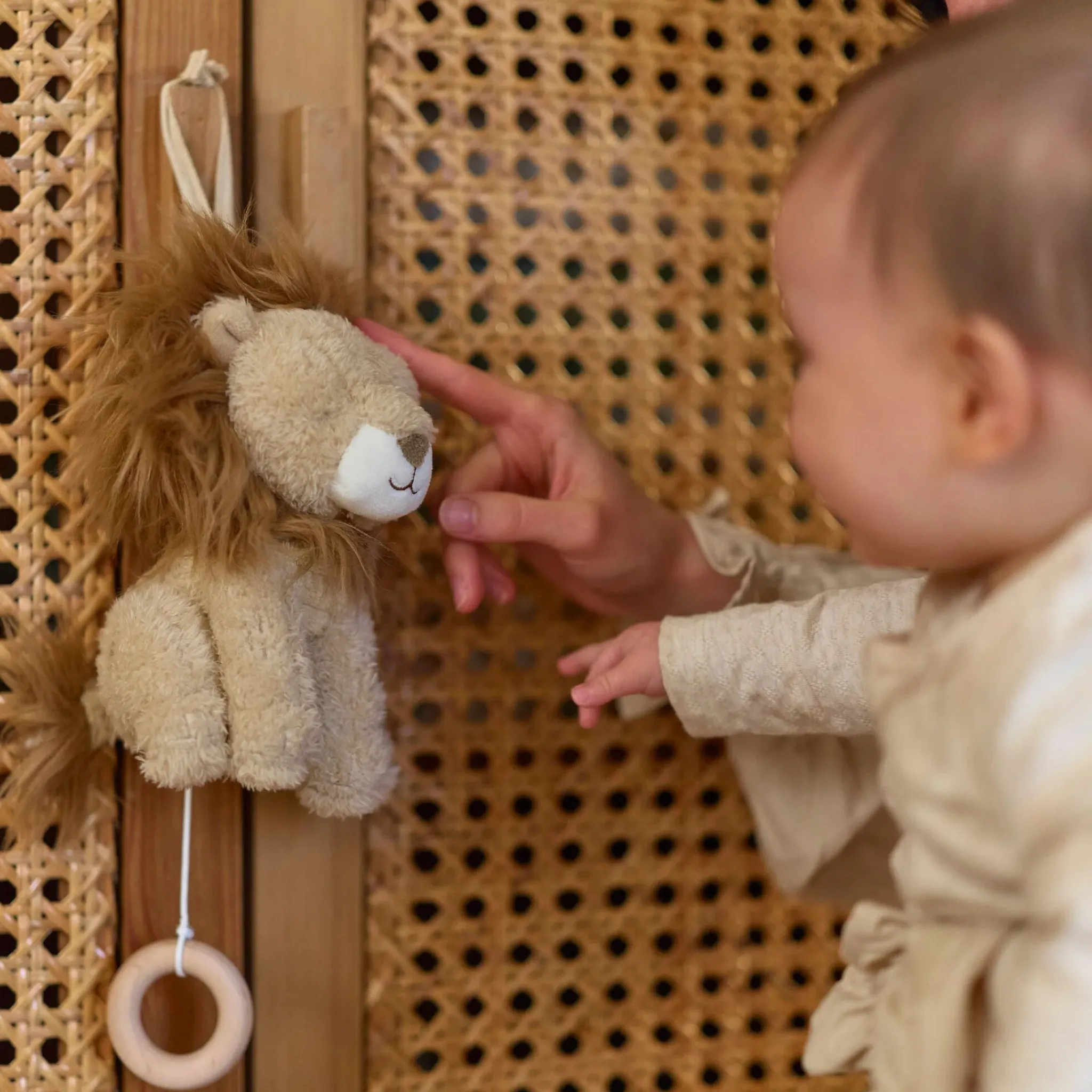 Little Dutch Music box Lion - Yellow Clearance