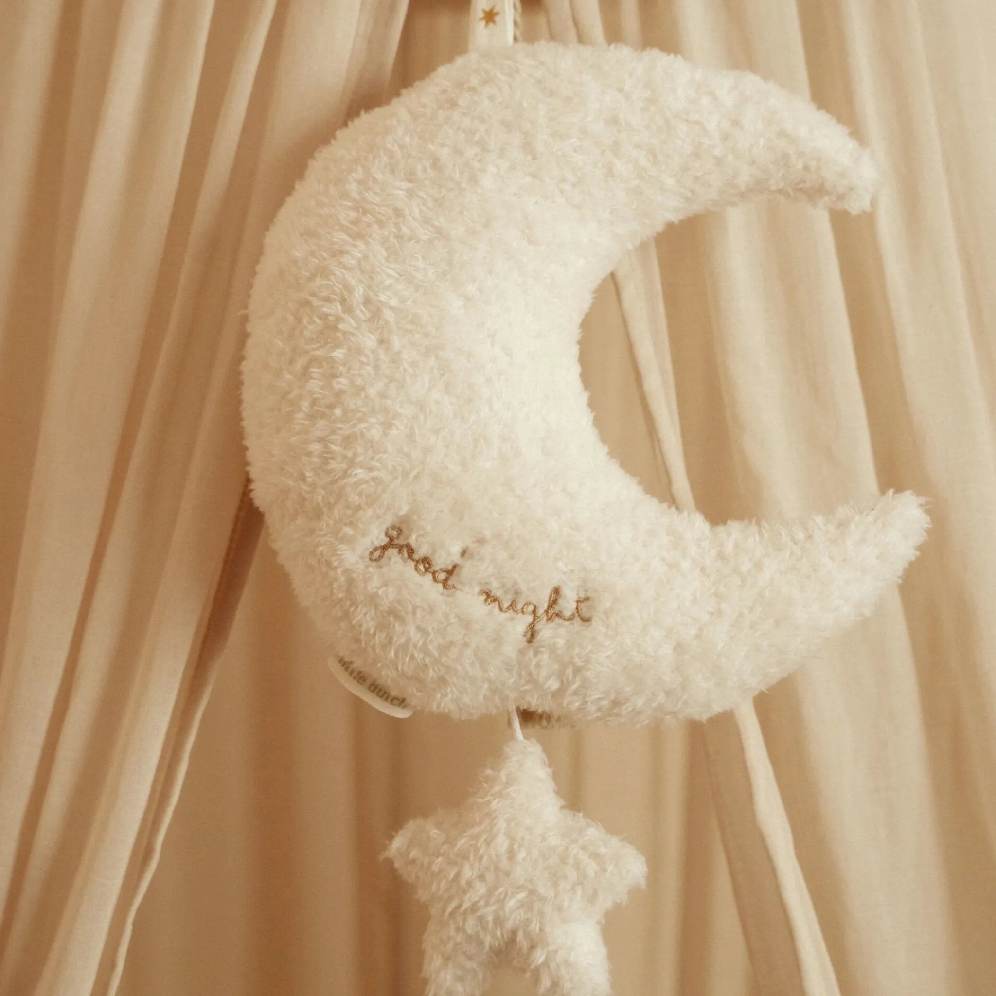 Little Dutch Music Box Moon - White - Newborn Naturals Best