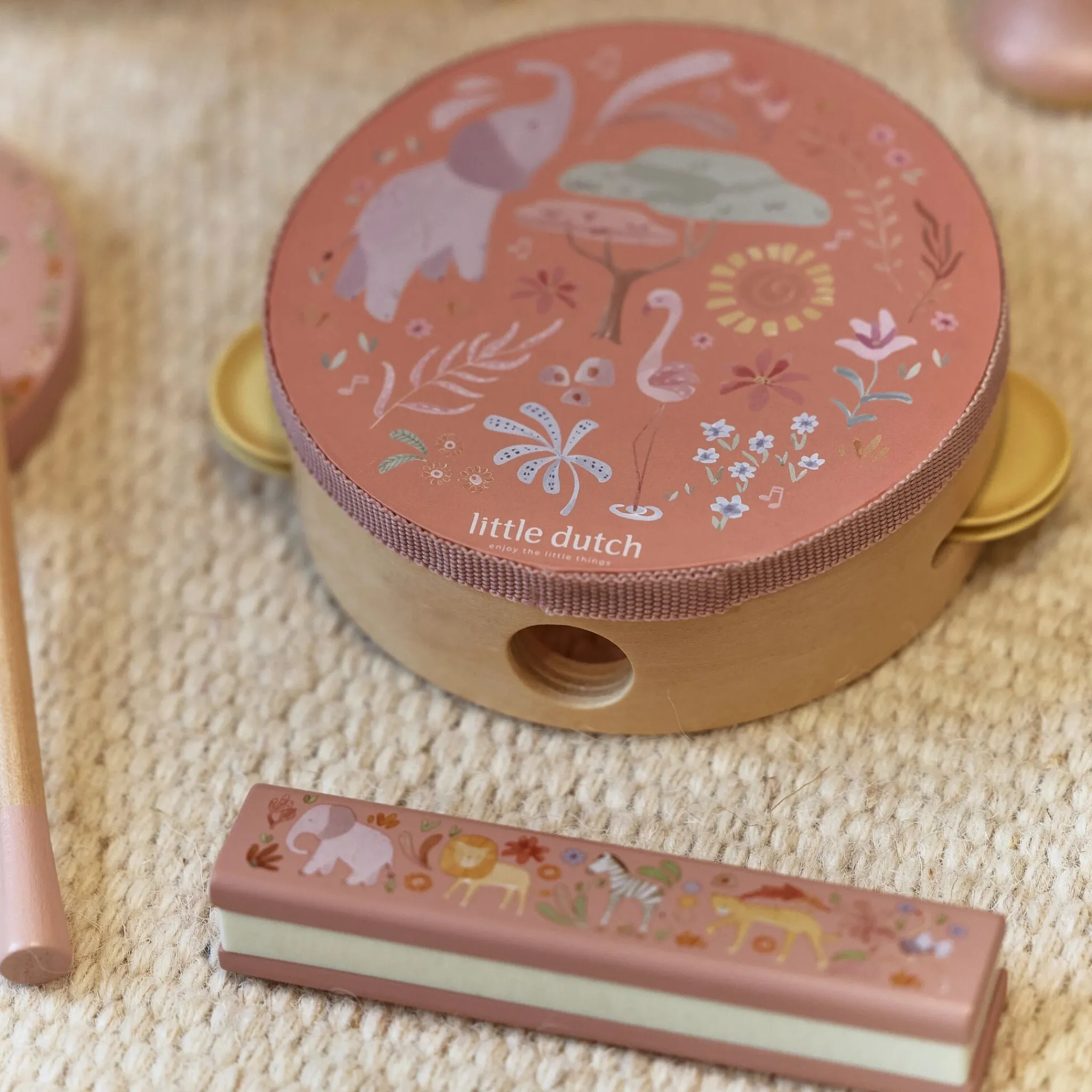 Little Dutch Music set - Pink - Safari Friends Discount