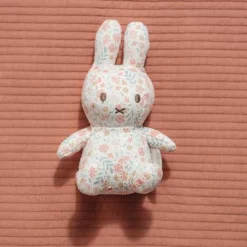 Little Dutch nijntje plush all-over print 15 cm - Pink - Lucky Blossom New