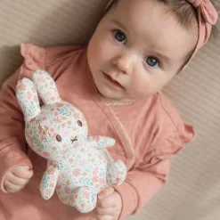Little Dutch nijntje plush all-over print 15 cm - Pink - Lucky Blossom New