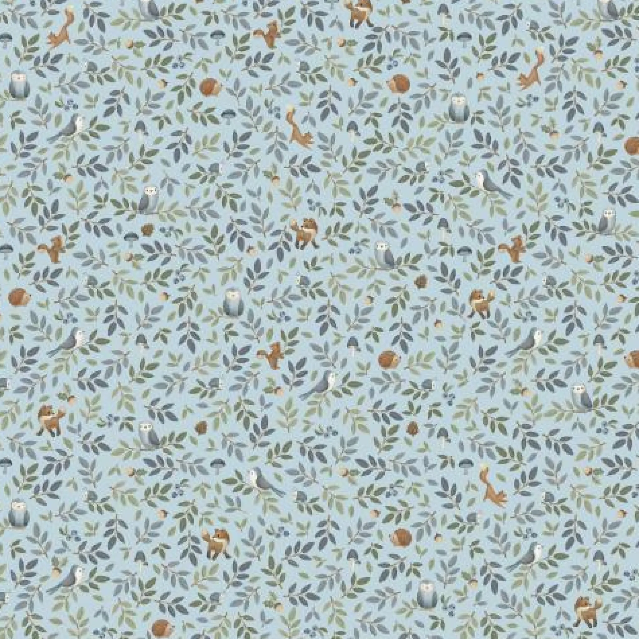 Little Dutch Non-woven wallpaper - Multicolored - Forest Friends - Forest Adventure Sale