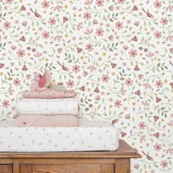 Little Dutch Non-woven wallpaper - Multicolored - Fairy Garden - Fairy Wonders Online