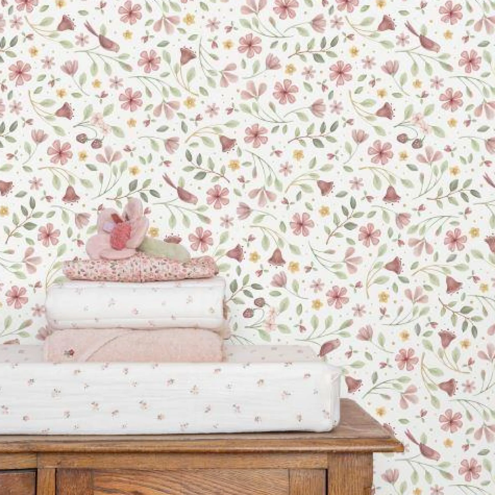 Little Dutch Non-woven wallpaper - Multicolored - Fairy Garden - Fairy Wonders Online