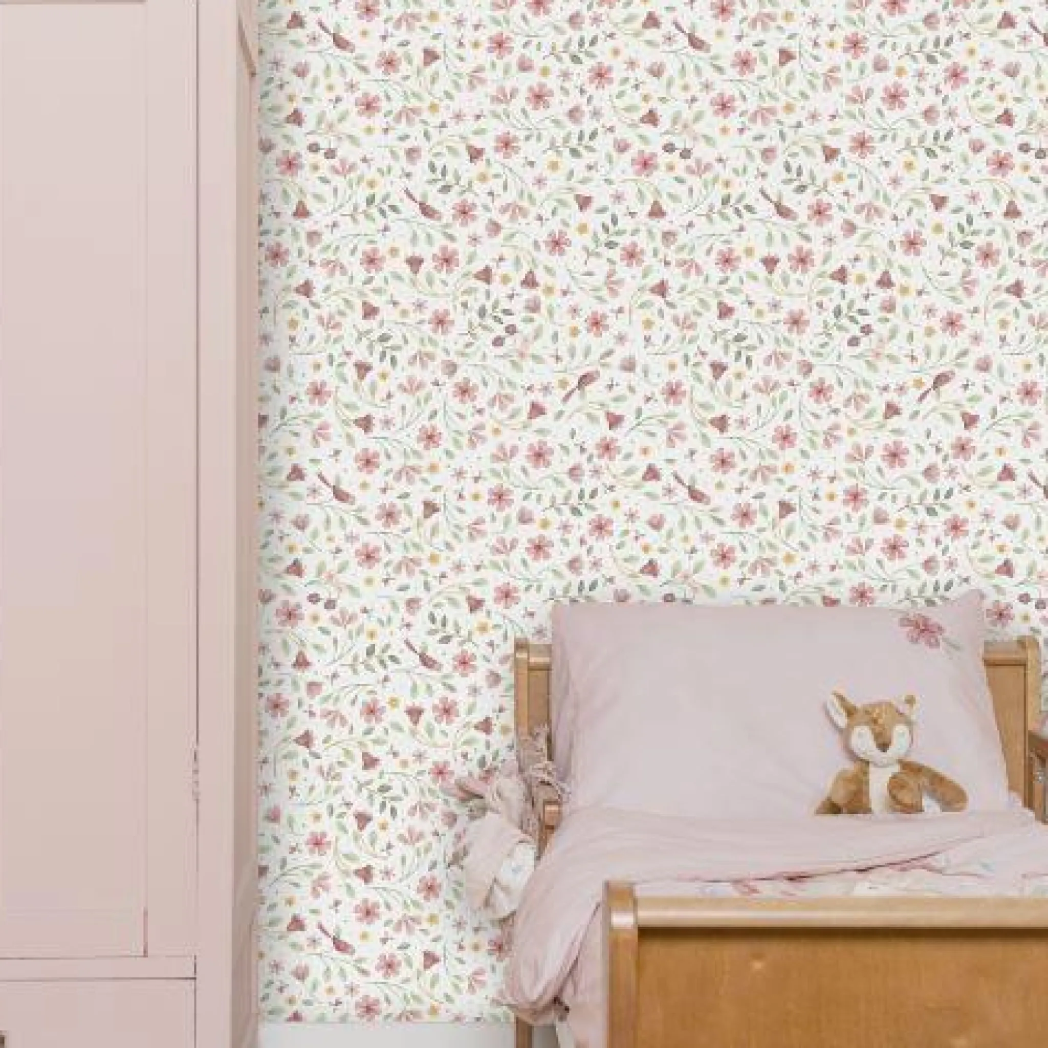 Little Dutch Non-woven wallpaper - Multicolored - Fairy Garden - Fairy Wonders Online