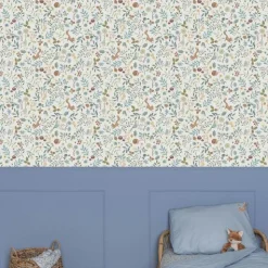 Little Dutch Non-woven wallpaper - Multicolored - Forest Friends - Forest Wonders