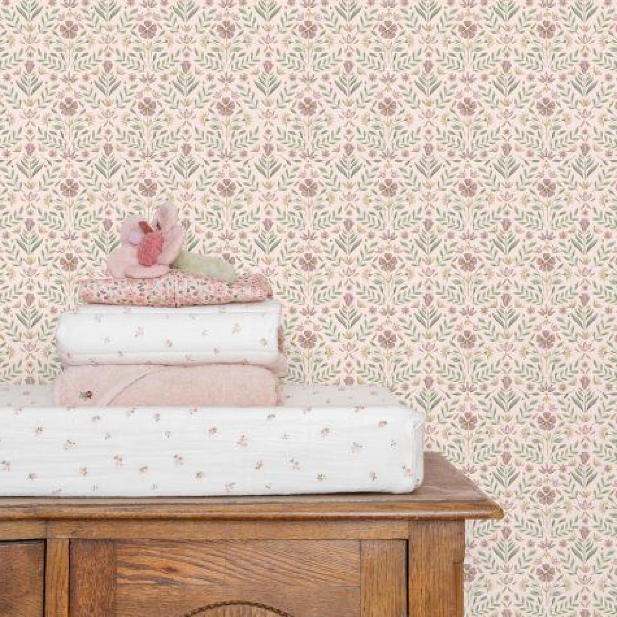Little Dutch Non-woven wallpaper - Multicolored - Fairy Garden - Fairy Flowers Outlet