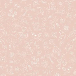 Little Dutch Non-woven wallpaper – Pink – Fairy Friends – Fairy Wonder Online