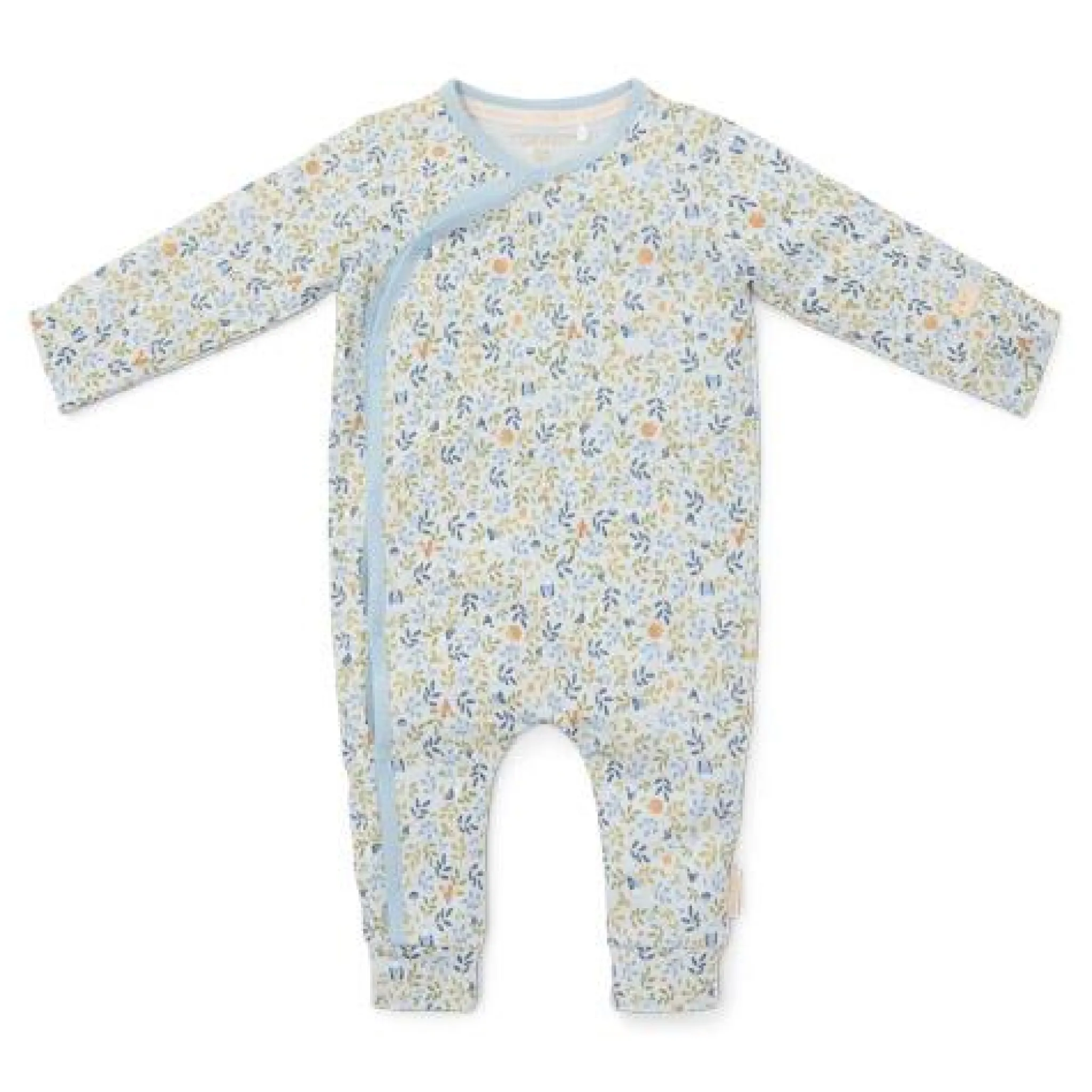 Little Dutch One-piece pajamas - Blue - Forest Friends - Forest Adventure Discount