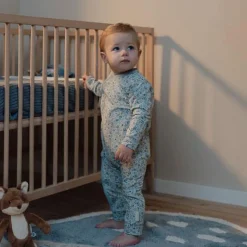 Little Dutch One-piece pajamas - Blue - Forest Friends - Forest Adventure Discount