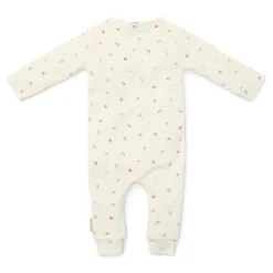 Little Dutch One-piece pajamas - White - Forest Friends - Forest Treasures