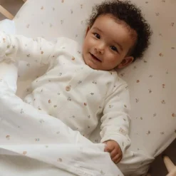 Little Dutch One-piece pajamas - White - Forest Friends - Forest Treasures