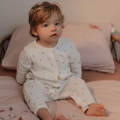 Little Dutch One-piece pajama - White - Fairy Garden - Fairy Blossom Hot