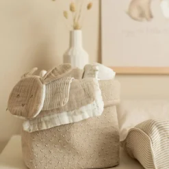 Little Dutch Pacifier Cloth - Beige - Newborn Naturals - Baby Bunny Sale