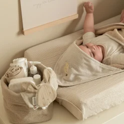 Little Dutch Pacifier Cloth - Beige - Newborn Naturals - Baby Bunny Sale
