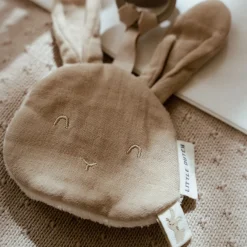 Little Dutch Pacifier Cloth - Beige - Newborn Naturals - Baby Bunny Sale