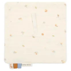 Little Dutch Pacifier cloth - White - Forest Friends - Forest Treasures Online