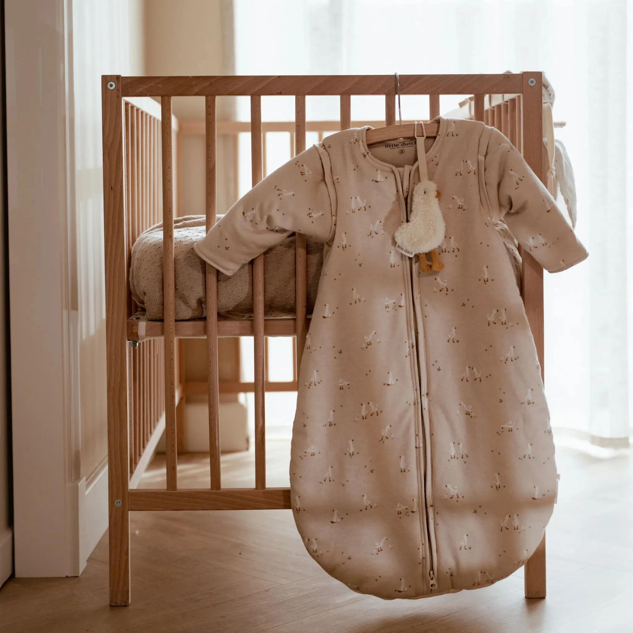 Little Dutch Pacifier Cloth - White - Newborn Naturals - Little Goose Discount