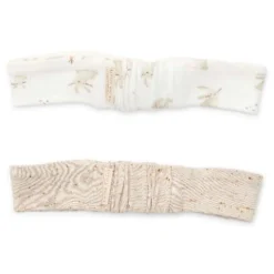 Little Dutch 2 -pack hair bands - Sand - Newborn Naturals - Baby Bunny Best