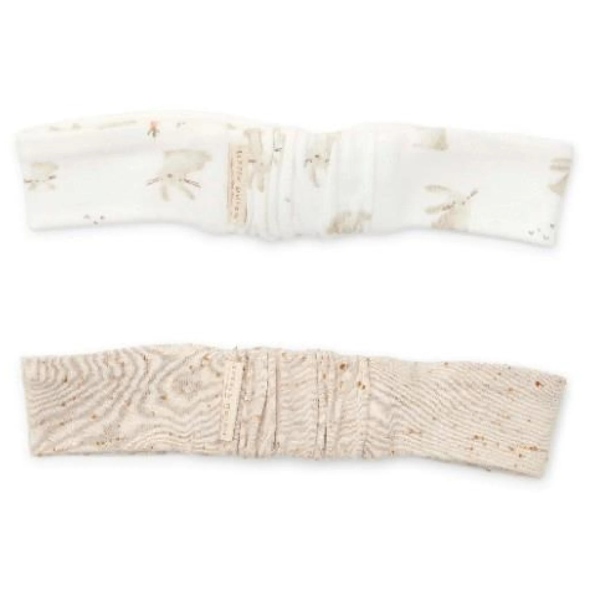 Little Dutch 2 -pack hair bands - Sand - Newborn Naturals - Baby Bunny Best