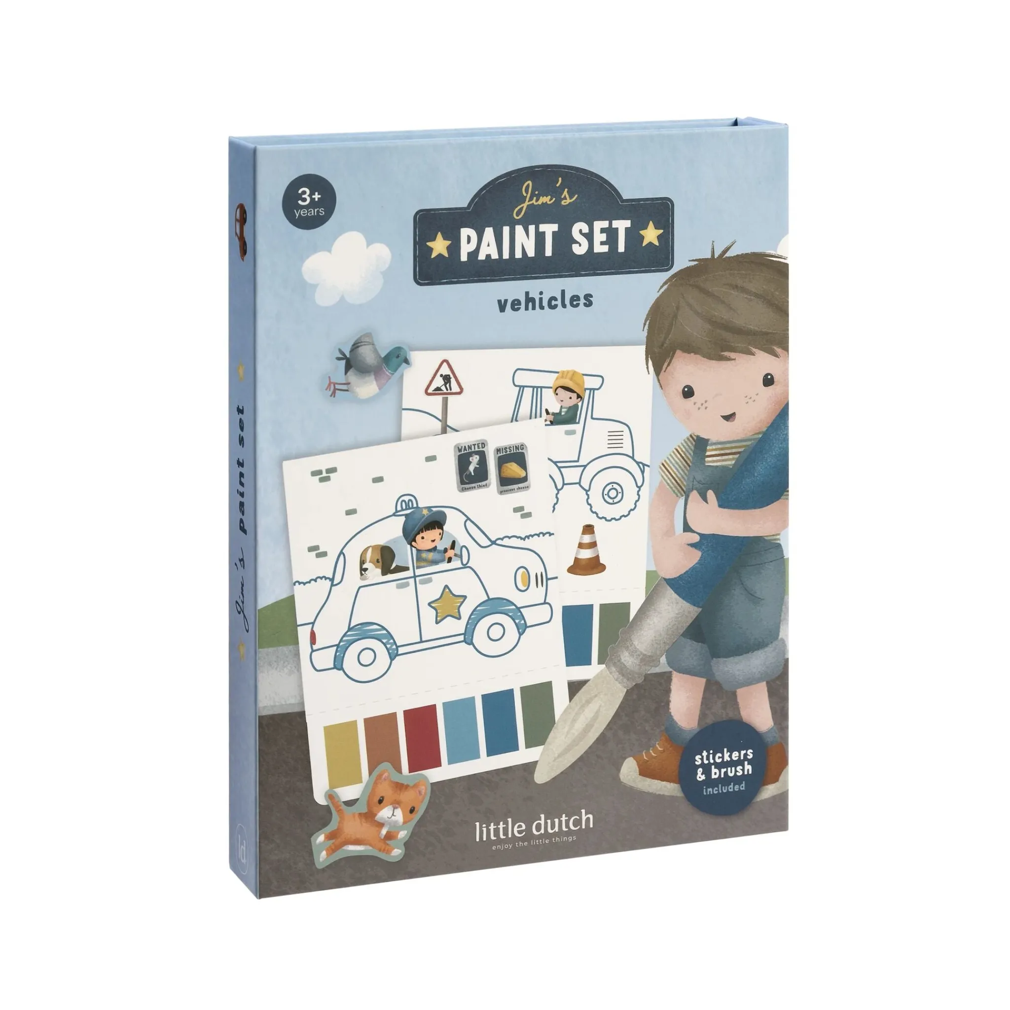 Little Dutch Paint Book - Jim New