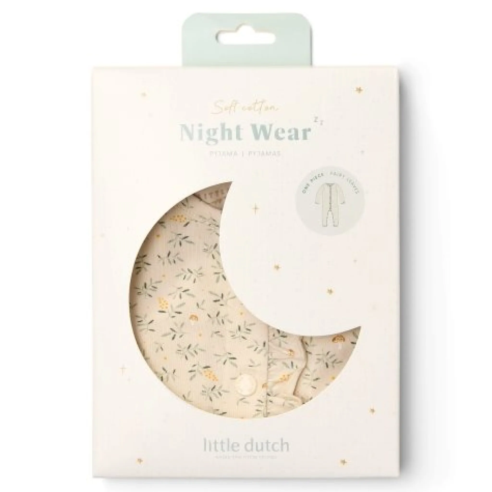 Little Dutch Pajamas - Sand - Blueberry Leaves Discount
