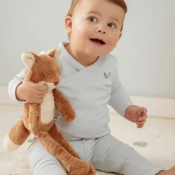 Little Dutch Pants - Blue - Forest Friends - Striped