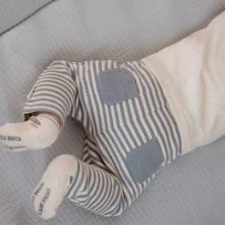 Little Dutch Pants - Blue - Forest Friends - Stripe New
