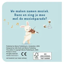 Little Dutch Party Booklets - Hooray! It's a Party & Music Parade - NL Discount