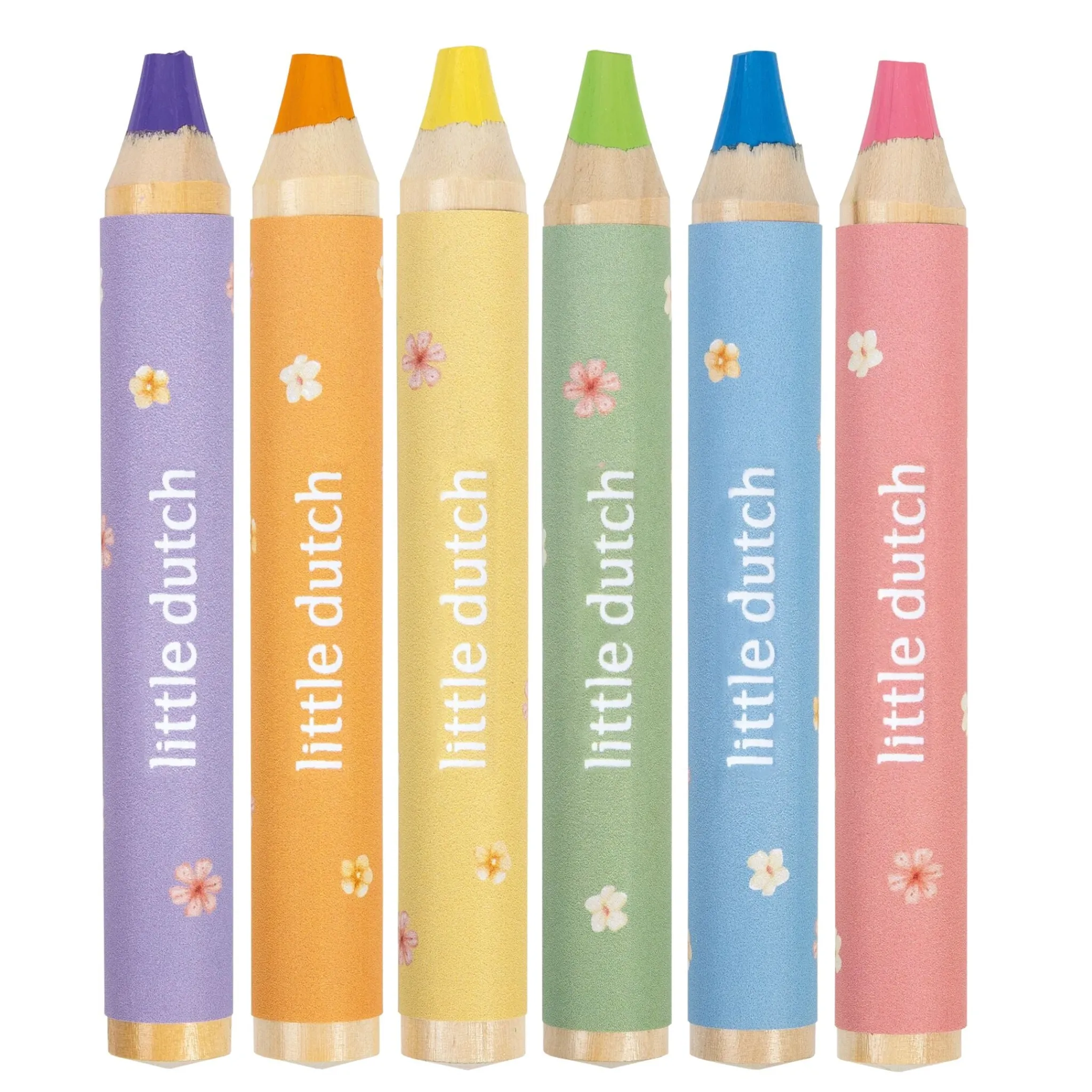 Little Dutch Pencils - Multicolored - Essentials - Pink Outlet