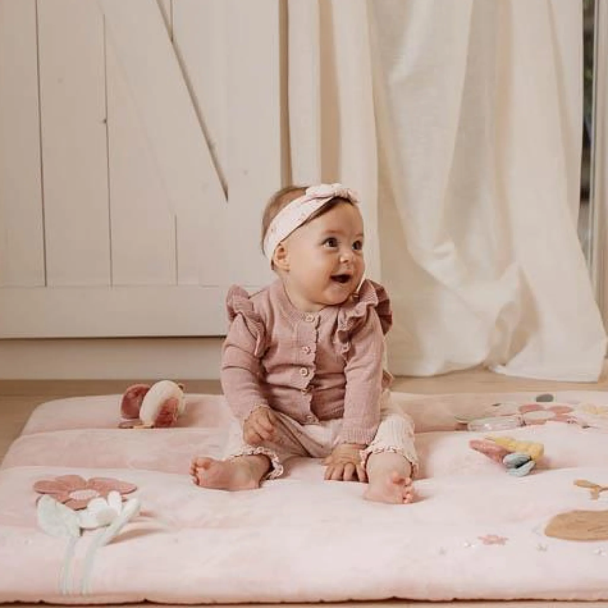 Little Dutch Play mat - Pink - Fairy Garden Hot