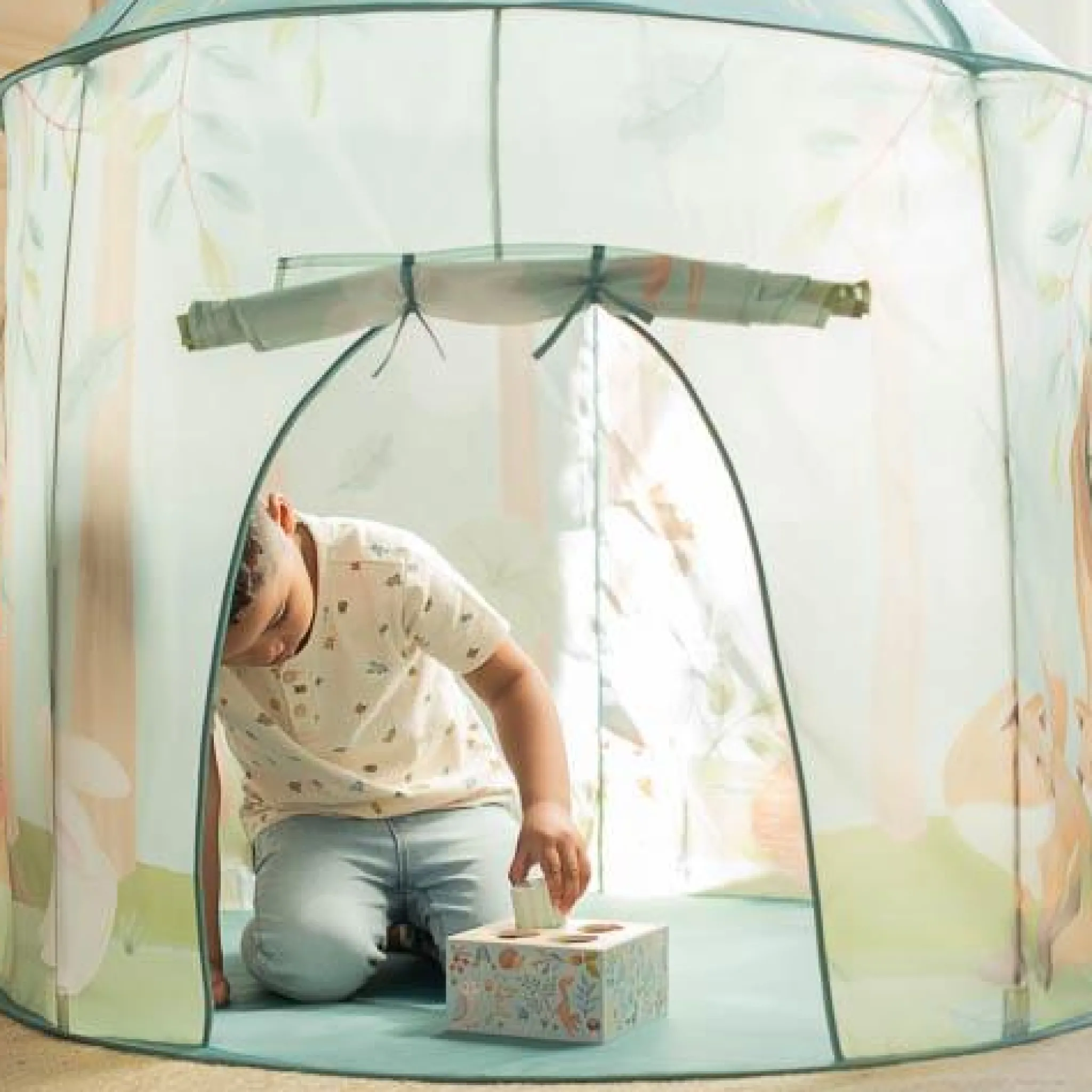 Little Dutch Play tent Forest Friends - Multicolored - Forest Friends Outlet