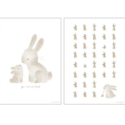 Little Dutch Poster Baby Bunny - A3 Sale