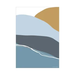 Little Dutch Poster Horizon Blue - A3 Sale