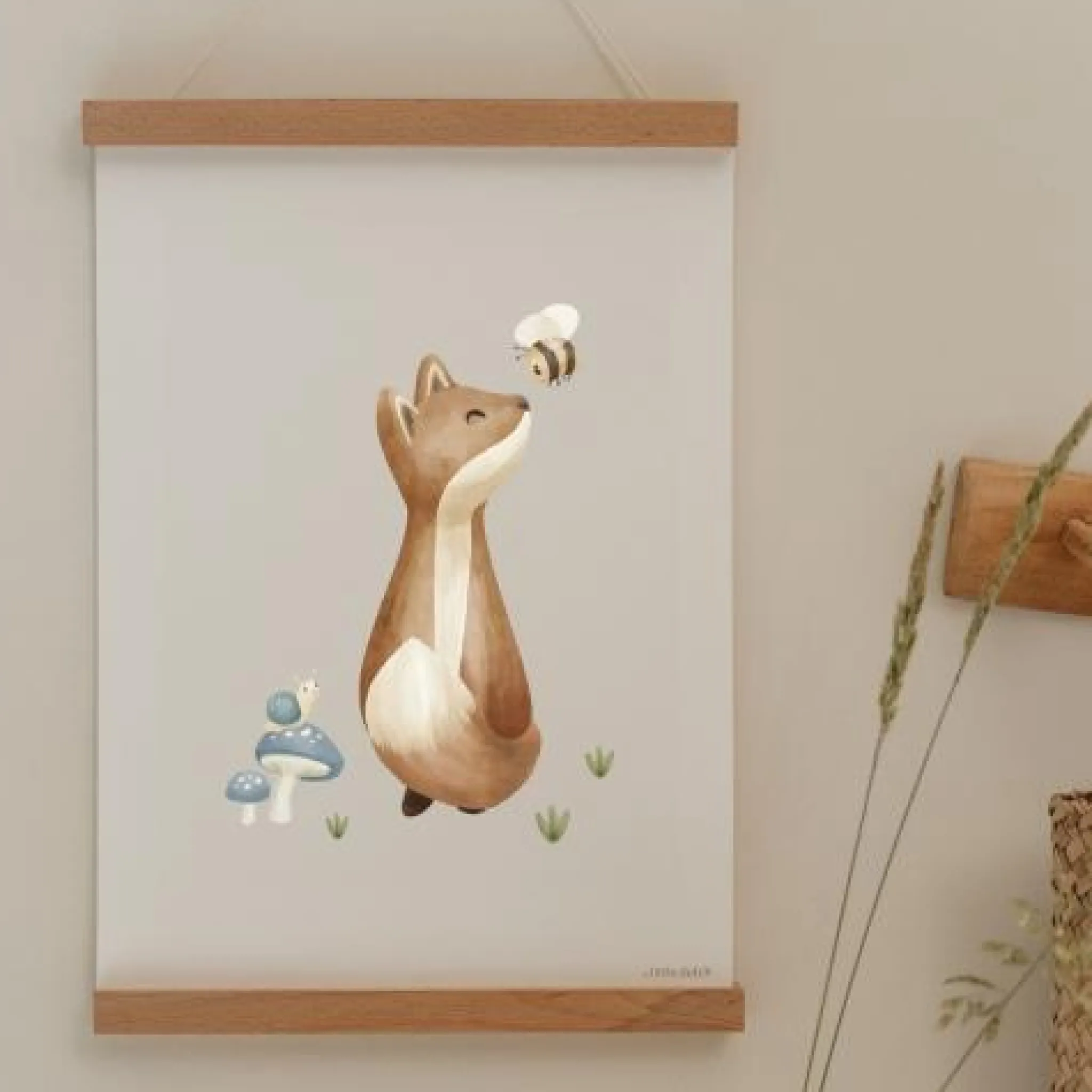 Little Dutch Poster - Size A3 - Forest Friends Clearance
